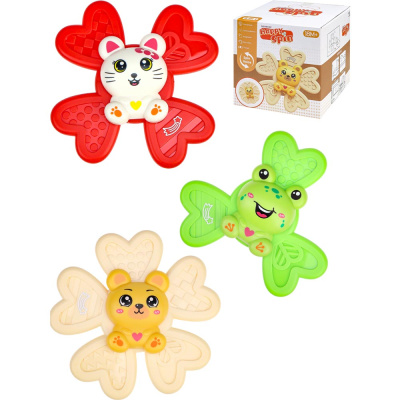 Погремушка-спиннер на присоске Рыжий кот Y19815024 1